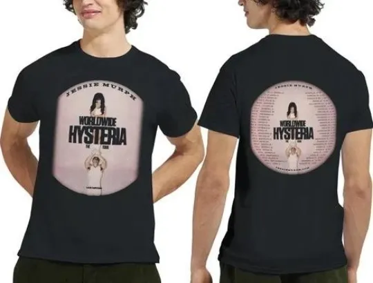 Discover Jessie Murph Worldwide Hysteria the Tour 2025 T-Shirt