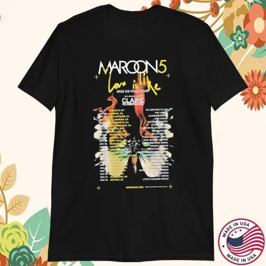 Discover Love Is Like 2025 Tour Tee – US Fall Dates Inspired Concert Shirt