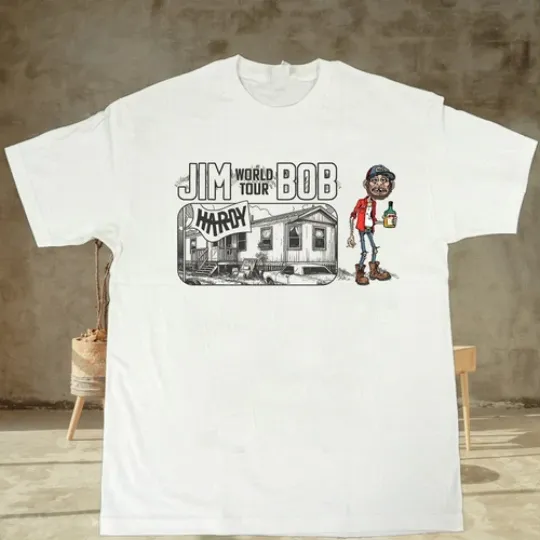 Discover JIM BOB World Tour 2025 Hardyy T shirt