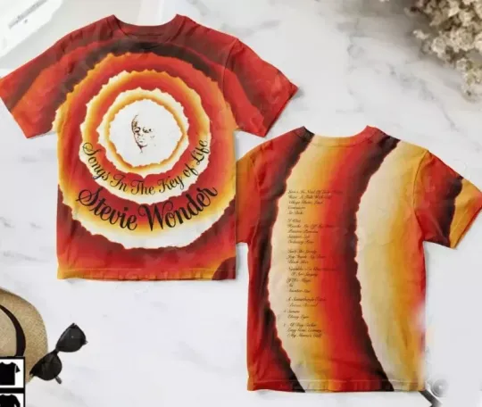 Discover Stevie Wonder Songs In The Key Of Life Album AOP 3D T-shirt