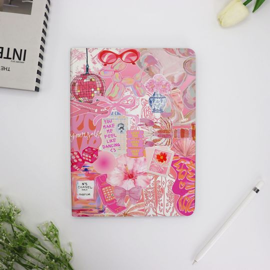 Discover Pink Aesthetic Collage iPad Case