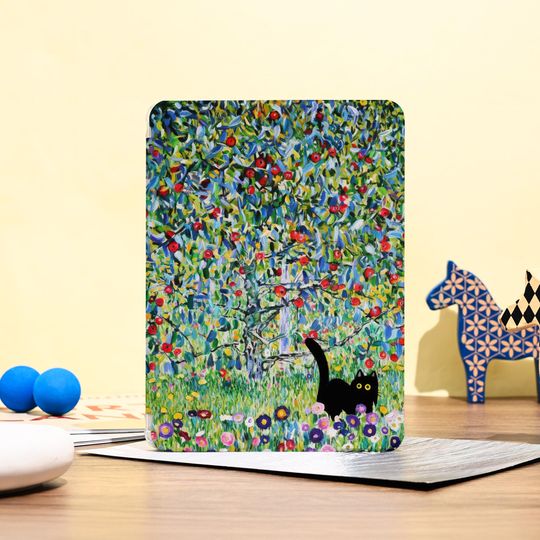 Discover Cat in The Garden iPad Case