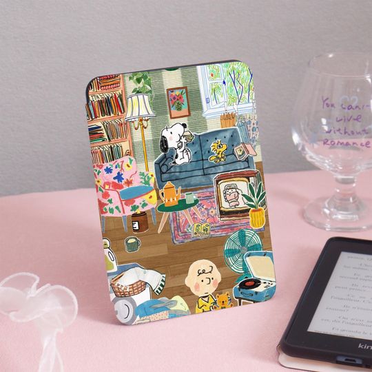 Discover Living Room Collage Kindle Case Kindle Gen11 6Inch 2019/2024,PaperWhite 6.8'' 5/7th 2013 Cover,Clear Back Sleeve,Personalized Gift for Her