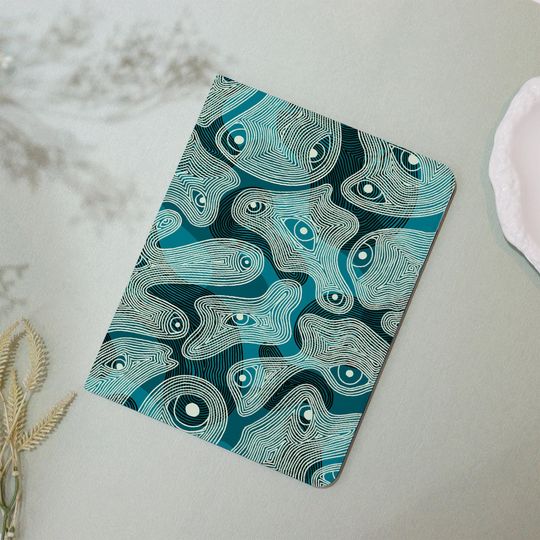 Discover Abstract Eye Wave iPad Cover, Flip Case, Protective Tablet Gift for Her
