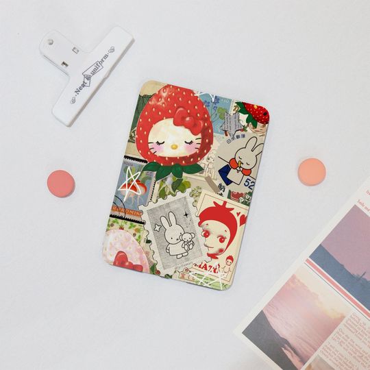 Discover Sanrio Strawberry Collage Kindle Case, Paperwhite 5/6 6.8" Cover for Kindle 8/10/11/12, Gift Idea