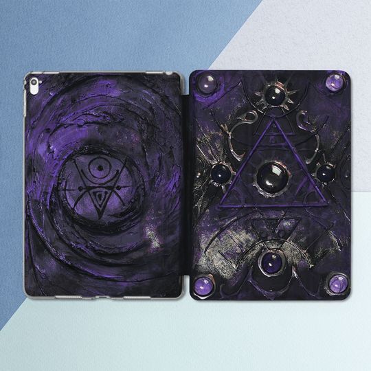 Discover Black Magic Book Print iPad Case - Occult Design