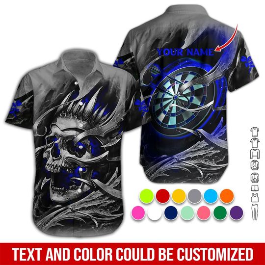 Discover Personalized Darts Hawaiian Shirt for Men