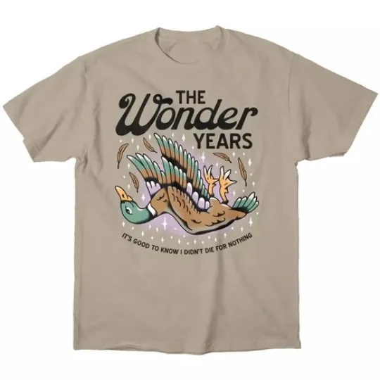 Discover The Wonder Years Band Gift For Fan On Tour 2025 Unisex T-Shirt