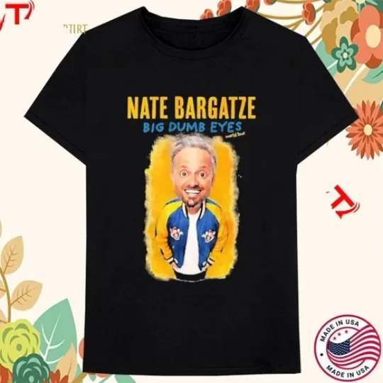 Discover Nate Bargatze Tour 2025 Unisex T-Shirt
