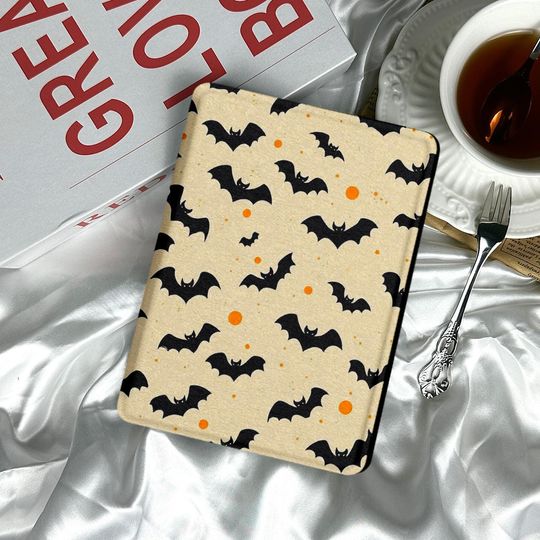 Discover Halloween Bat Kindle Cover,Spooky Kobo Case,Kindle case,Dark Aesthetic Ereader Sleeve,Kindle Paperwhite 11th 12th Gen,Gift for Horror Lovers