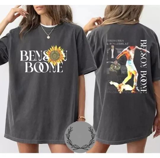 Discover Benson Boone World Tour 2025 T Shirt