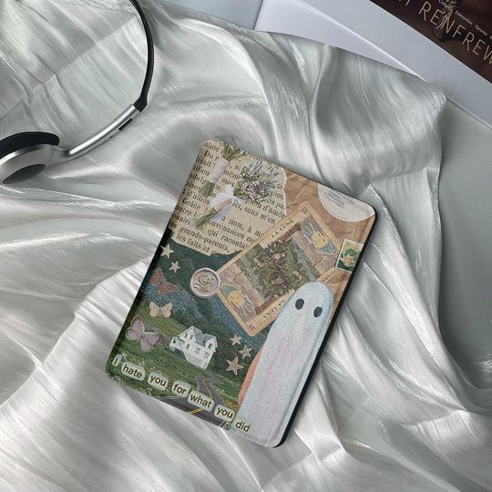 Discover Ghost Scrapbook Kindle Case