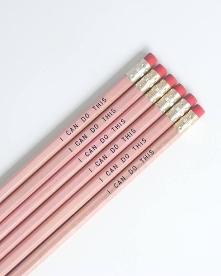 Discover Inspirational Pencilof "I Can Do This" Pencils / Back to School Pencils