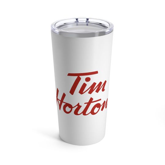 Discover Tim Hortons 20oz Tumbler - Stainless Steel Travel Mug - Durable Vacuum-Insulated