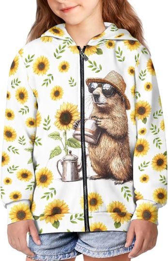 Discover Cute Kids Zip-Up Hoodies