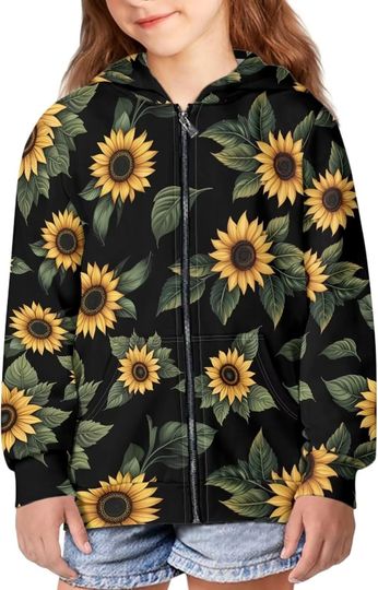 Discover Cute Kids Zip-Up Hoodies