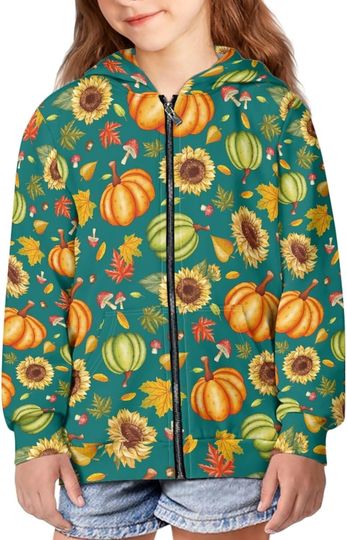 Discover Cute Kids Zip-Up Hoodies