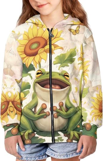 Discover Cute Kids Zip-Up Hoodies