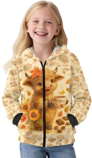 Discover Cute Kids Zip-Up Hoodies