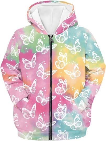 Discover Cute Kids Zip-Up Hoodies