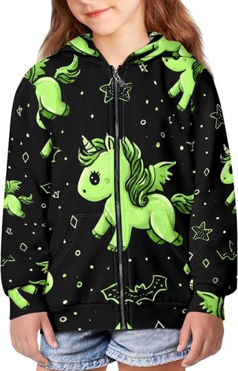 Discover Cute Kids Zip-Up Hoodies