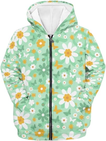 Discover Cute Kids Zip-Up Hoodies