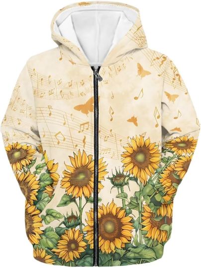Discover Cute Kids Zip-Up Hoodies