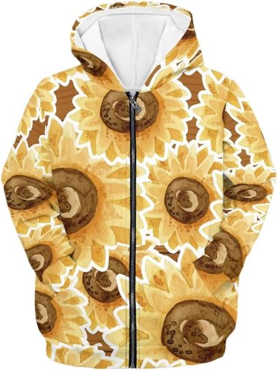 Discover Cute Kids Zip-Up Hoodies