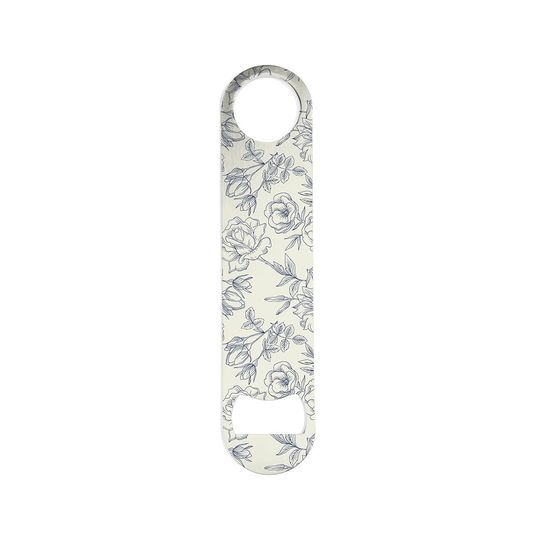 Discover ROSES OUTLINE Bar Blade Bottle Opener - Steel - Heavy Duty - Bartender Speed Opener