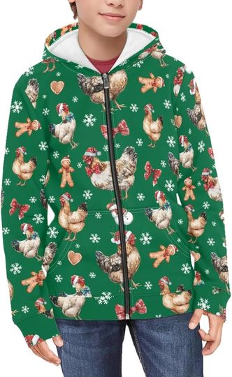 Discover Cute Kids Zip-Up Hoodies