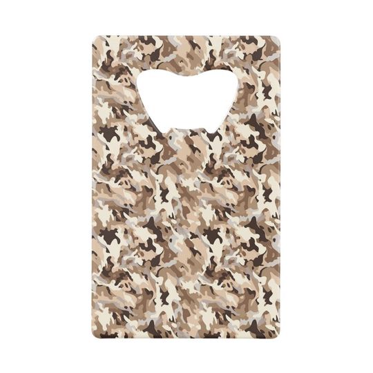 Discover Military Camo Bottle Opener
