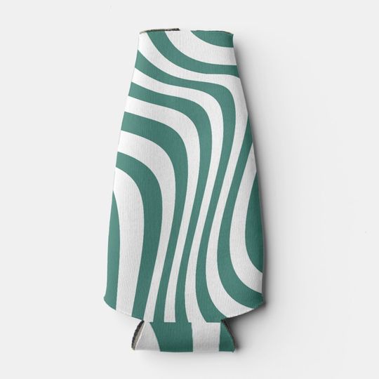 Discover Green and white pattern Leggings Bottle Cooler