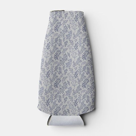 Discover BLUE & GRAY BRANCH PATTERNS BOTTLE COOLER