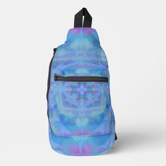 Discover Blue Dancer Sling Bag
