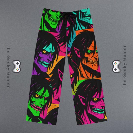 Discover Anime Pajama Pants | Womens Pajama | Mens Pajama | AOT | Anime Lovers