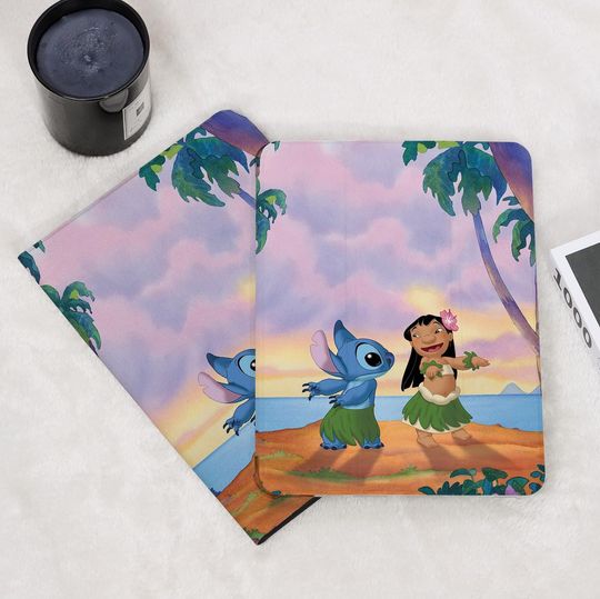 Discover Stitchh and Girl Cute iPad Case