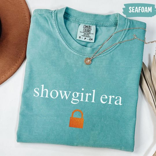 Discover Showgirl Shirt for Fan, Orange Show Girl Shirt for Concert, Showgirl Era Tshirt Gift for Her