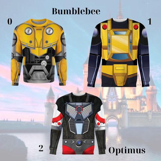 Discover Bumblebee Costume Sweatshirt Hoodie Transformers Halloween Costum
