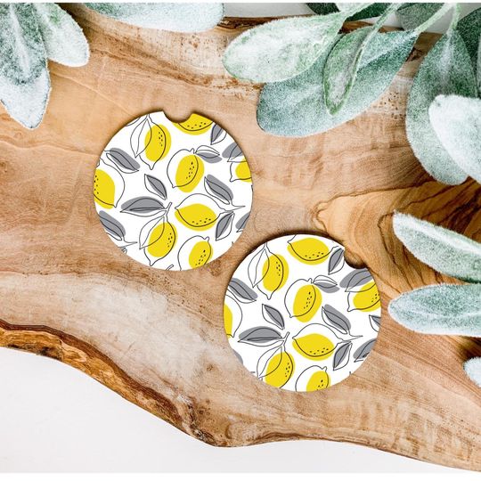 Discover Absorbent Boho Car Accessories, Cute Cup Holder Coasters, Car Decor Gift for Her