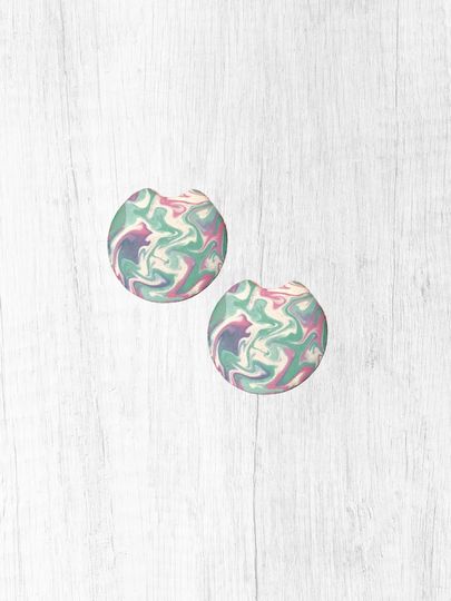 Discover Car Coaster Set, Fun Car Accessories, Car Decor Cute, Stocking Stuffers