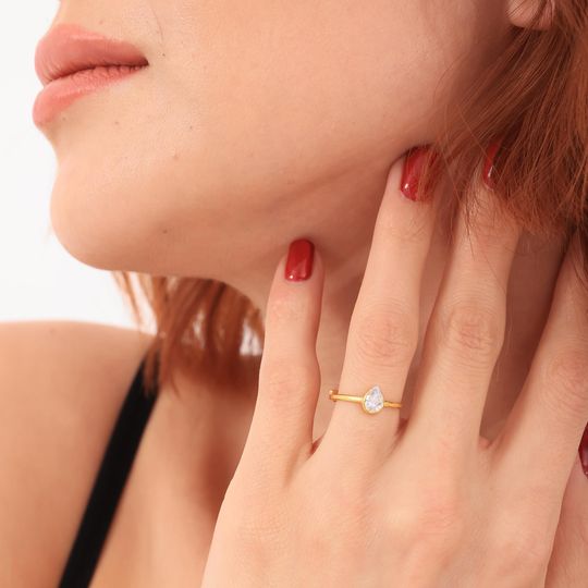 Discover Heart Birthstone Ring,  Mothers Jewelry