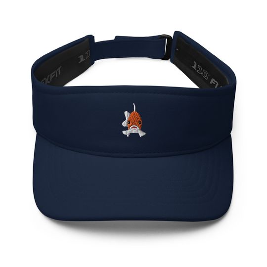 Discover Goldfish Embroidered Sun Visor Hat, Gifts For Her.