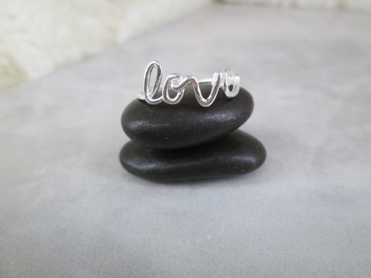 Discover Scripted LOVE Ring>925 Sterling Silver Ring,LOVE ring,Dainty Love ring,925 Love ring,Love,Romance,Friendship,Promise ring,Non Tarnish