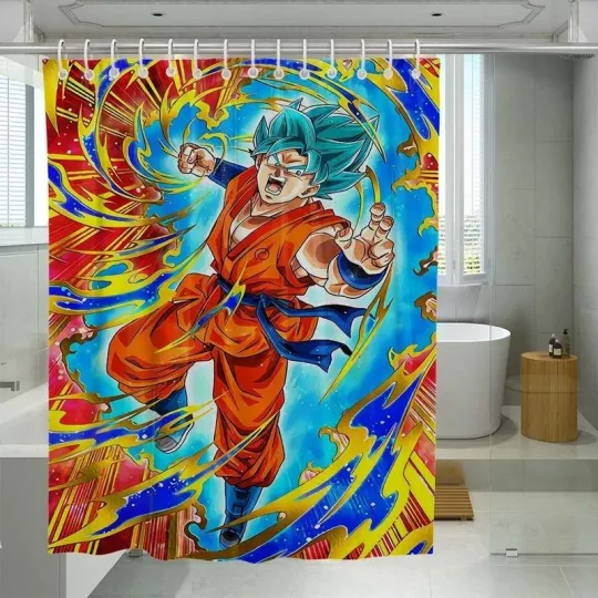 Discover Another Super Movie cartoon Shower Curtain Set For Bathroom Decor Gift For