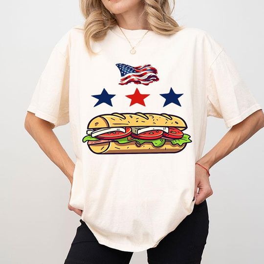 Discover DC Flag Sub Sandwich T Shirt