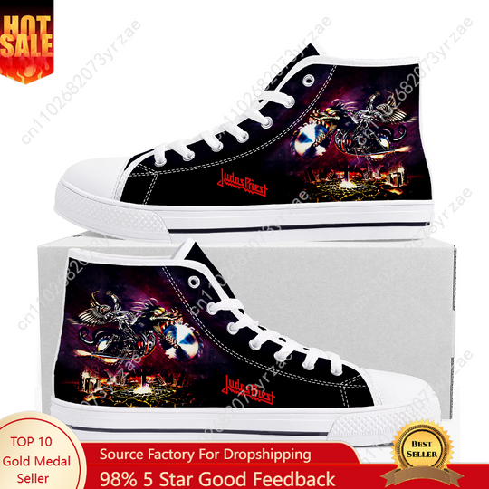 Discover Judas Priest High Top High Quality Sneakers