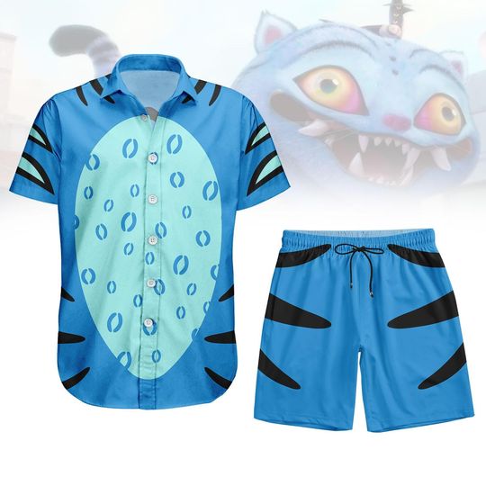 Discover Kpop Demon Hunter Tiger Costume Hawaiian Shirt, Kpop Demon Hunter