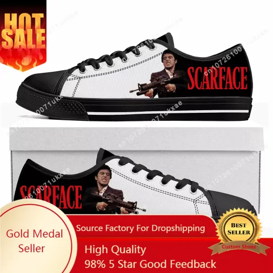 Discover Scarface Low Top Sneakers
