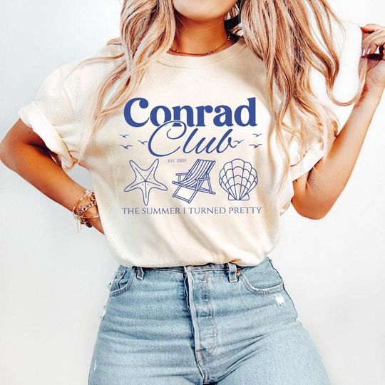 Discover Conrad Club Shirt, Team Conrad Shirt, The Summer I Turned Pretty