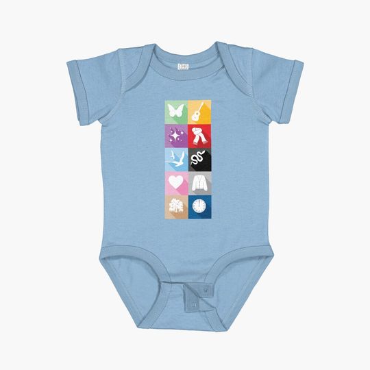 Discover TS Eras Aesthetic Colors Baby One-Piece